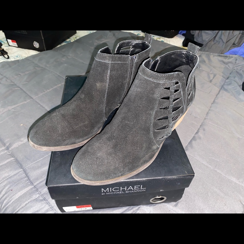 Black booties